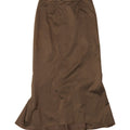 VINTAGE Womens Trumpet Skirt UK 16 Large W32  Grey Polyester Vintage Vintage and Second-Hand Vintage from Messina Hembry 