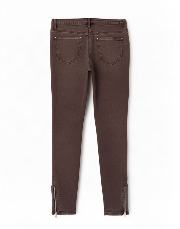 Zara Damen Skinny Jeans EU 42 Large W32 L28 Schwarz
