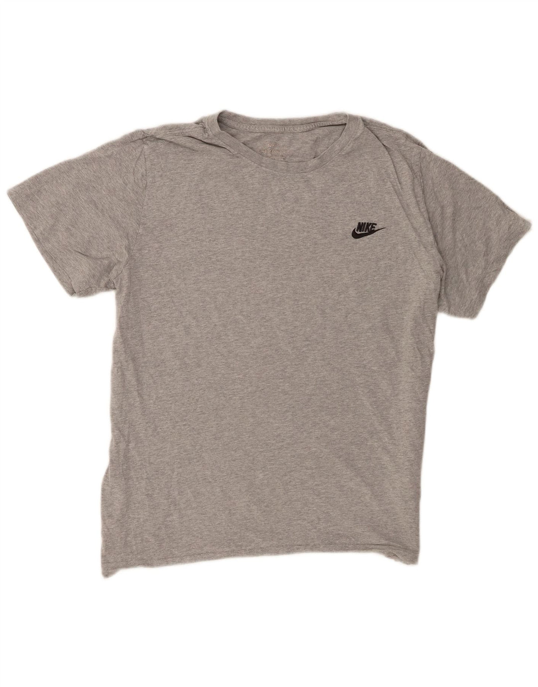 Nike Herren-T-Shirt, groß, grau gefleckte Baumwolle