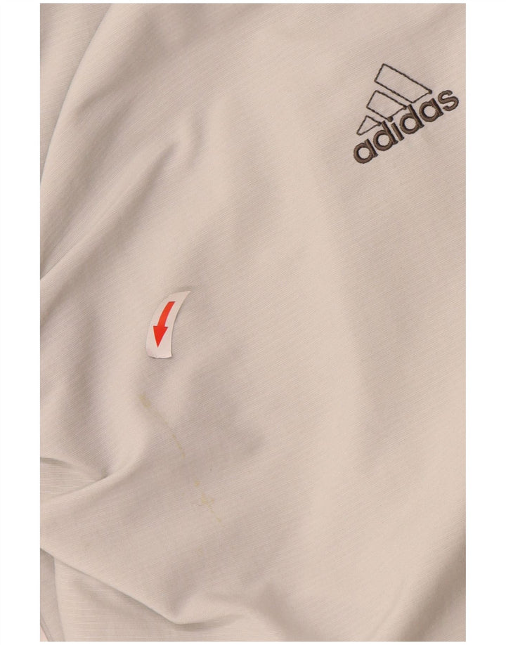 Adidas Herren Caprihose W32 L21 Graues Polyamid
