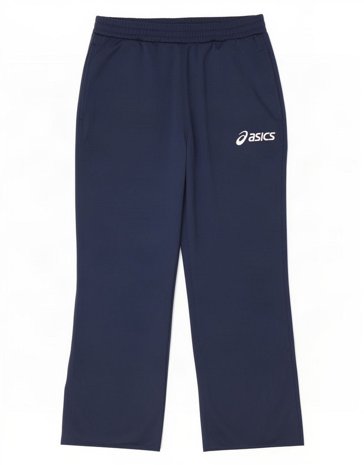 Asics Jungen-Trainingshose, 11–12 Jahre, marineblaues Polyester