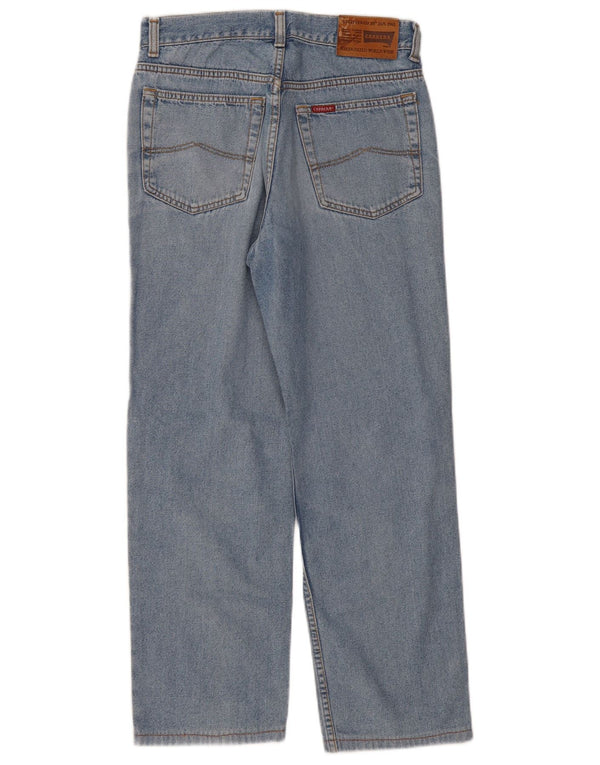 CARRERA Herren Straight Jeans W30 L27 Blaue Baumwolle