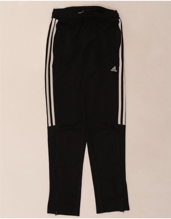 Adidas Jungen Aeroready Trainingshose 11–12 Jahre, schwarzes Polyester