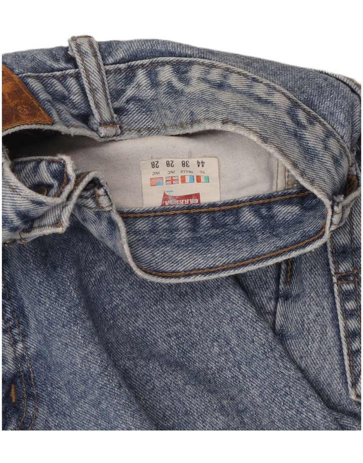 Carrera Damen Tapered Jeans W28 L30 Blaue Baumwolle