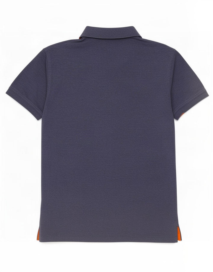 Gant Herren-Poloshirt aus mittelblauer Baumwolle