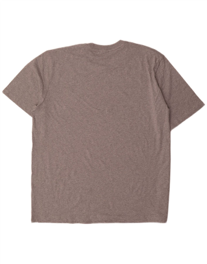 Adidas Herren T-Shirt Top 2XL Grau Baumwolle
