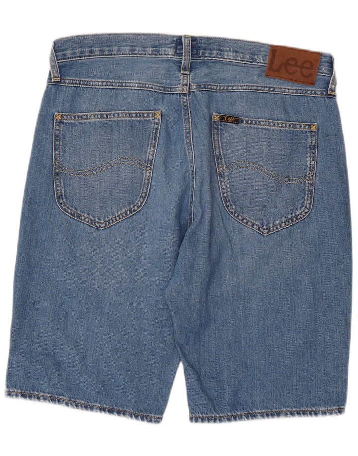 LEE Herren Jeansshorts W34 Large Blau