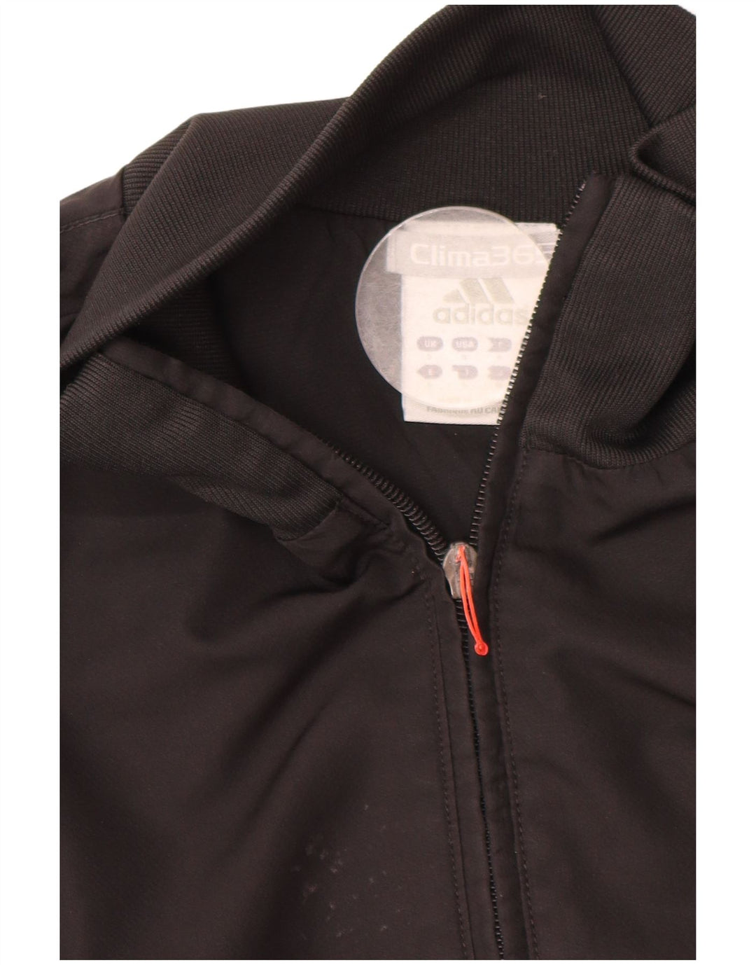 ADIDAS Herren Clima 365 Trainingsanzug Top Jacke Small Schwarz Polyester