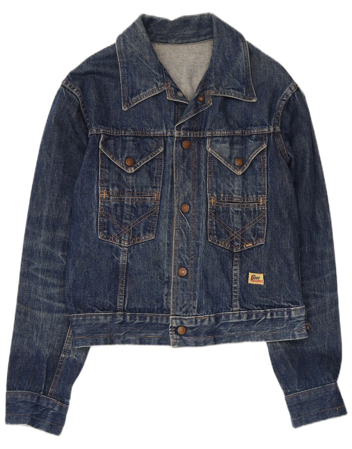 Roy Rogers Damen Jeansjacke UK 14 Mittelblau
