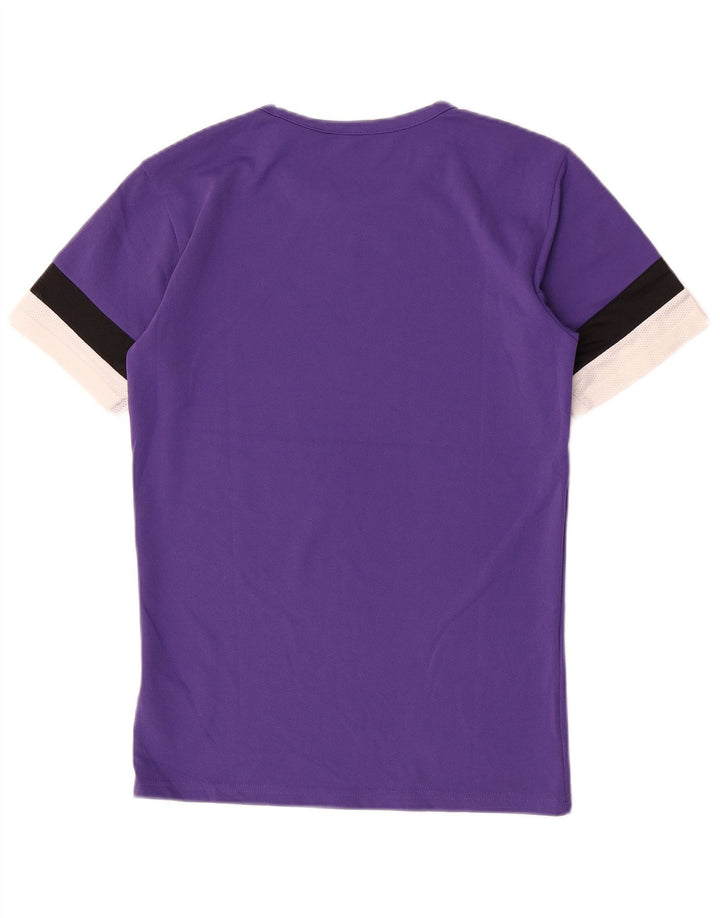 Puma Herren T-Shirt Top Small Lila Colourblock Polyester