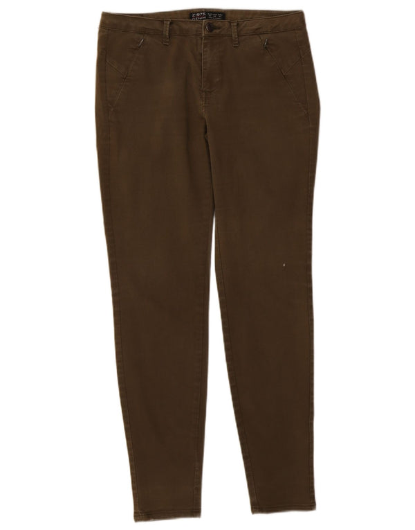 Zara Damen Skinny Jeans EU 40 Medium W30 L28 Khaki