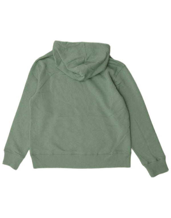 New Balance Damen Übergroßer Kapuzenpullover UK 10 Small Grün