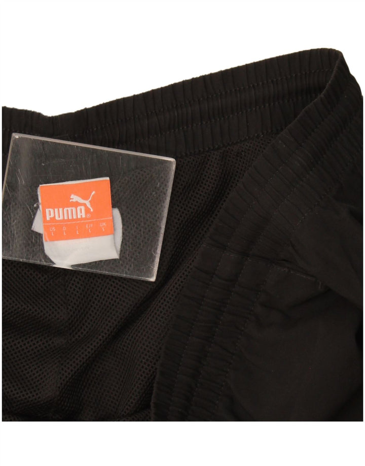 Puma Herren-Trainingshose, Jogginghose, Größe L, Schwarz
