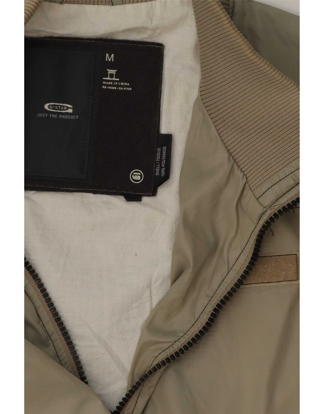 G-Star Damen Graphic Utility Jacke UK 38 Medium Beige Polyamid