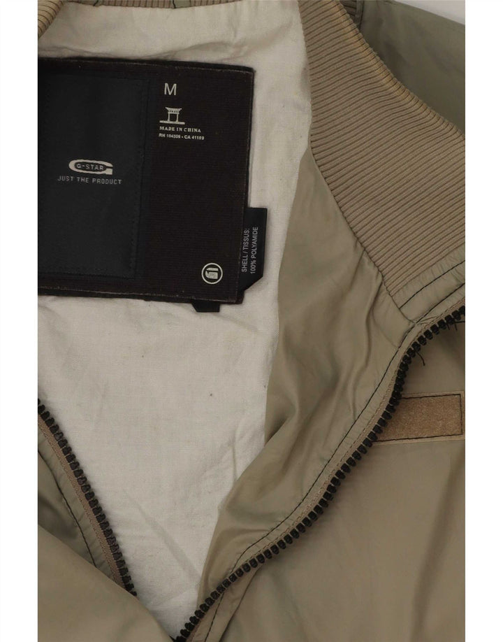 G-Star Damen Graphic Utility Jacke UK 38 Medium Beige Polyamid