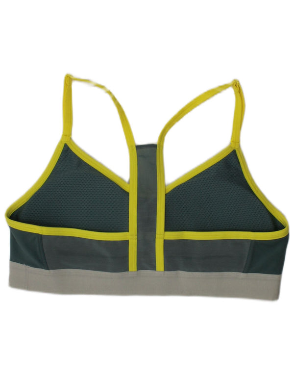 Adidas Damen gepolstertes Sport-BH-Oberteil, klein, grün, Sport