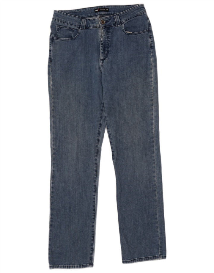 LEE Damen-Jeans mit klassischer Passform, gerade Passform, W32, L31, Blau