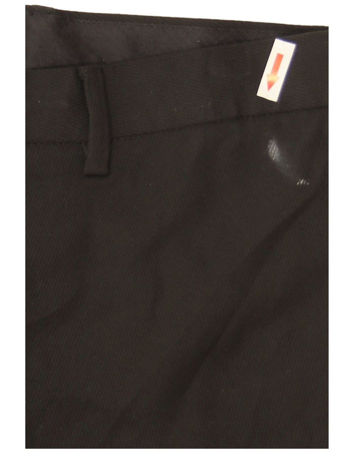 Gerade Chino-Hose für Damen von Marks & Spencer, W32, L31, Schwarz, Polyester