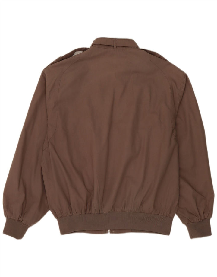 Members Only Herren Militär Bomberjacke UK 36 Small Grau
