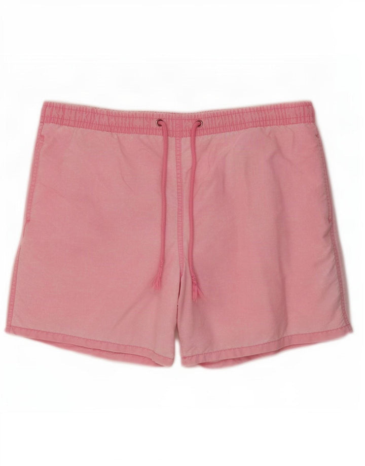 Zara Herren-Badeshorts, groß, rosa, Polyamid