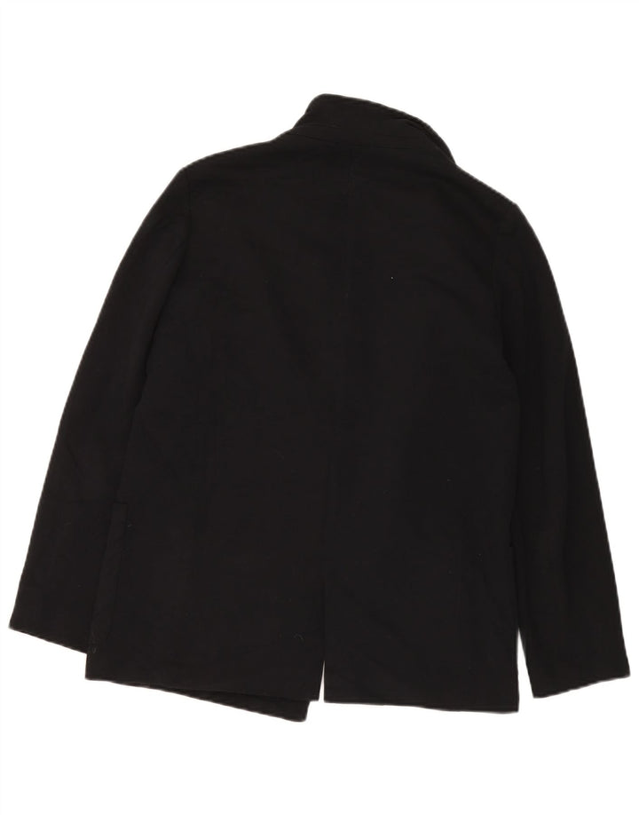 Zara Damen offene übergroße Blazerjacke UK 6 XS Schwarz