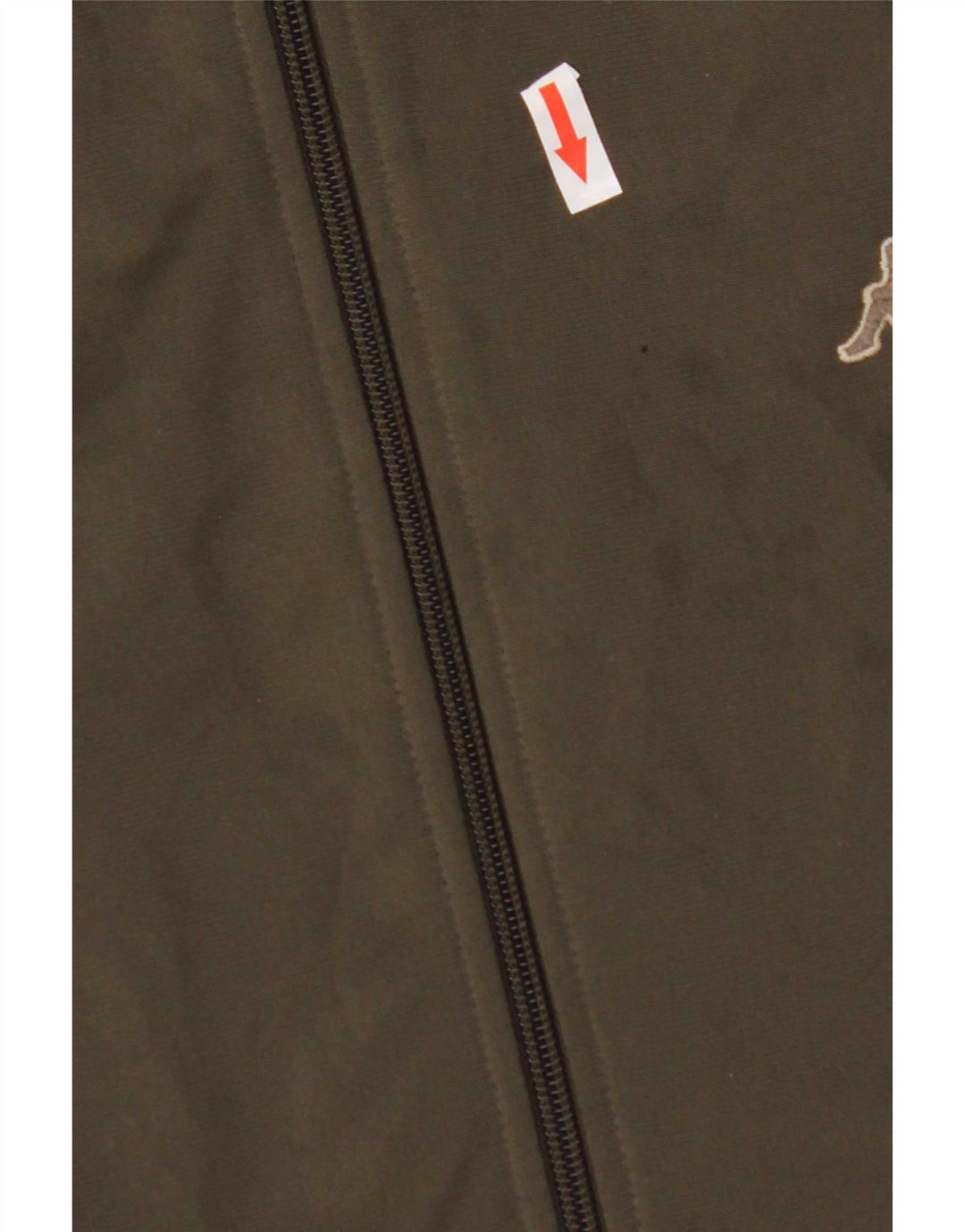 Kappa Herren Trainingsanzug Top Jacke XL Khaki Polyester