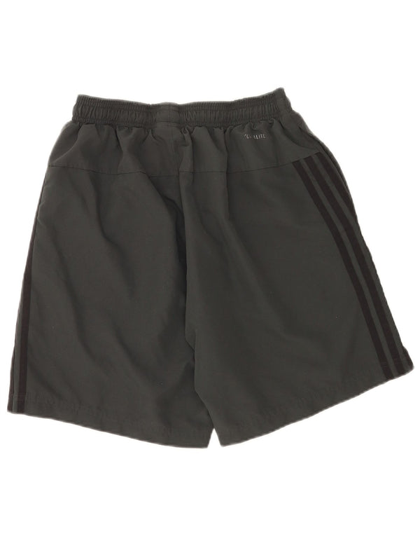 Adidas Herren Climalite Sport Shorts Small Grau Polyester