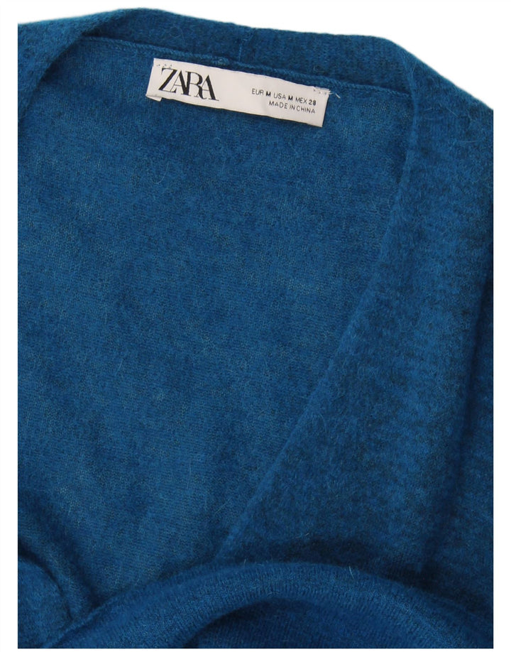 Zara Damen-Strickjacke in Übergröße, Gr. 14, Mittelblau