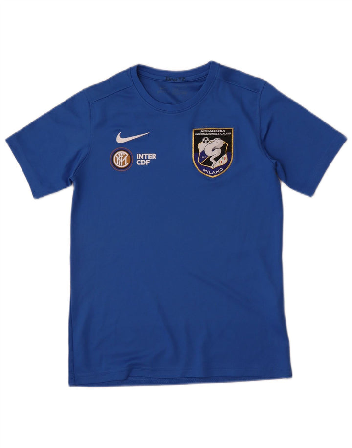 Nike Inter Mailand Grafik-T-Shirt für Jungen, 12–13 Jahre, Größe L, Blau