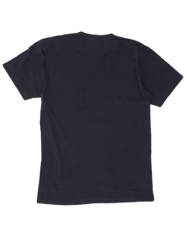 VANS Herren-T-Shirt mit klassischer Passform, mittelmarineblaue Baumwolle