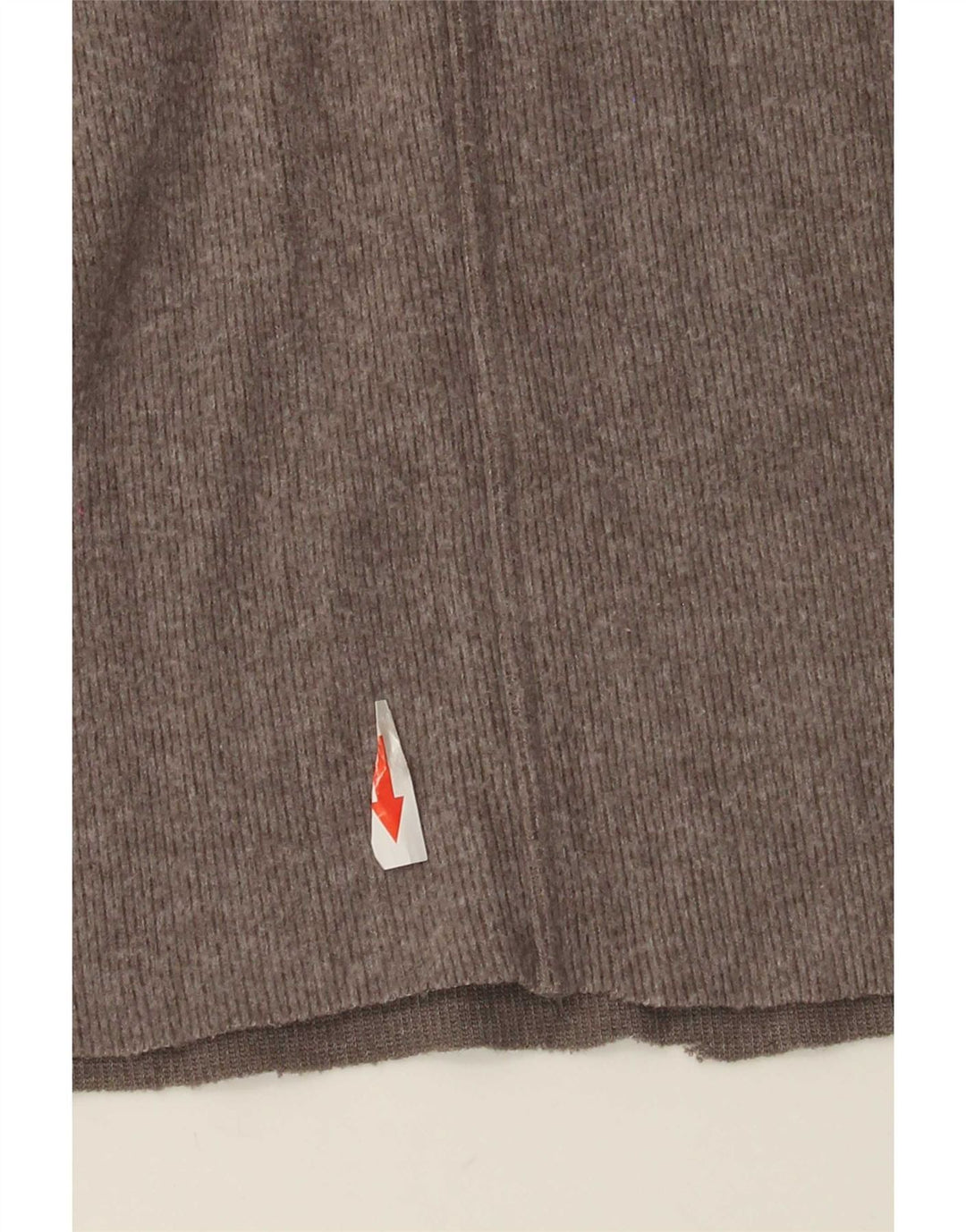Zara Damen-Hose mit hoher Taille und weitem Bein, UK 14, Mittelgrau, Polyester