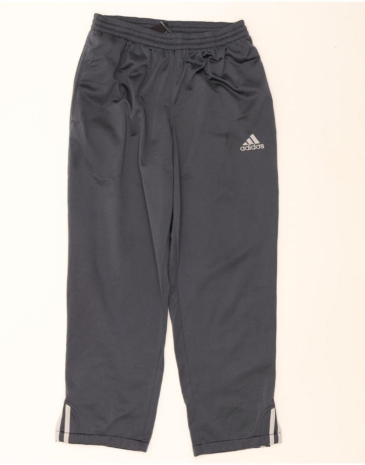 ADIDAS Mens Tracksuit Trousers UK 38/40 Medium  Black Polyester Vintage Adidas and Second-Hand Adidas from Messina Hembry 