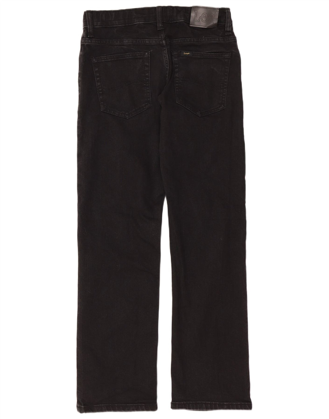 LEE Straight Jeans für Jungen, 13–14 Jahre, W28, L28, schwarze Baumwolle