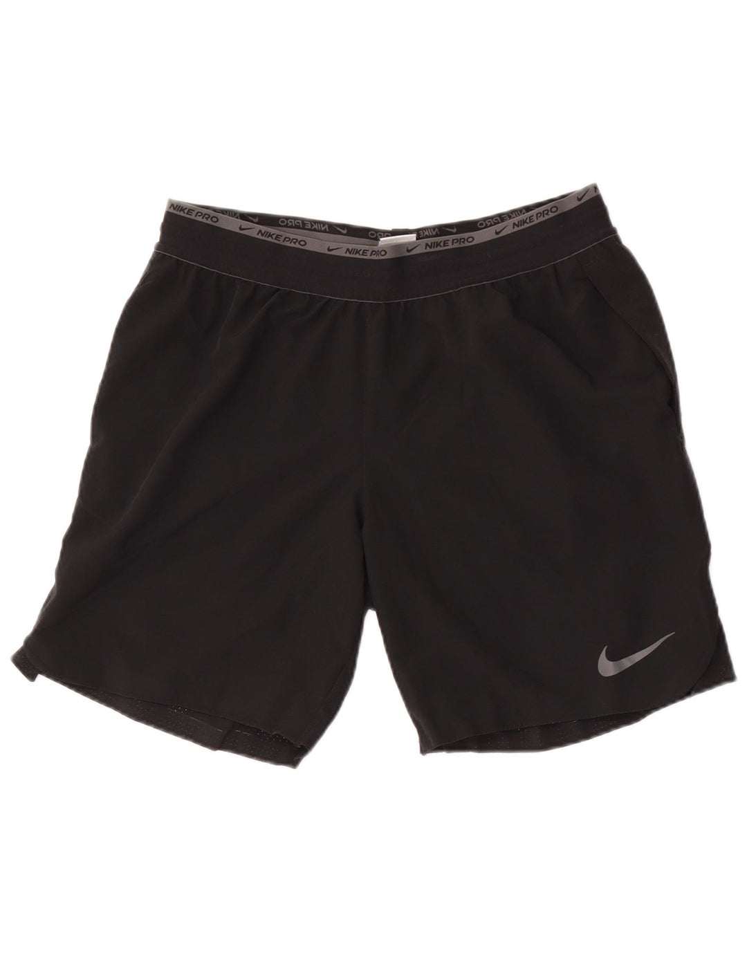 Nike Herren Dri Fit Sportshorts, groß, aus schwarzem Polyester