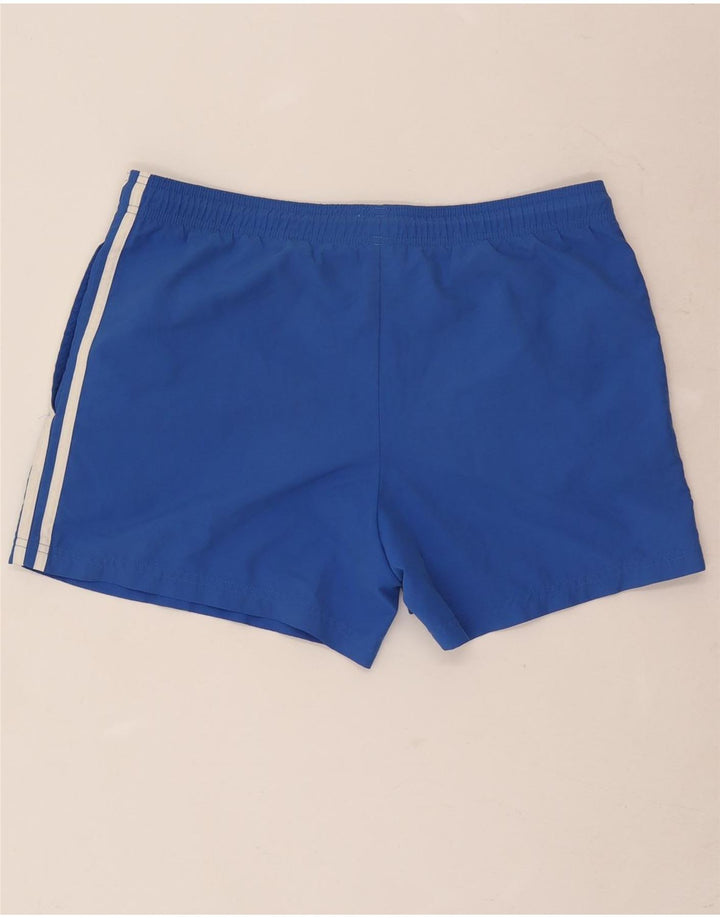 Adidas Herren Graphic Sport Shorts Mittelblaues Polyester