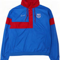 Nike Herren Barcelona Graphic Trainingsanzug-Oberteil, Mittelblau, Farbblock