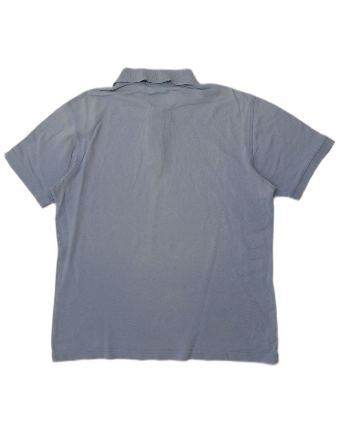 PIERRE CARDIN Herren-Poloshirt aus mittelblauer Baumwolle