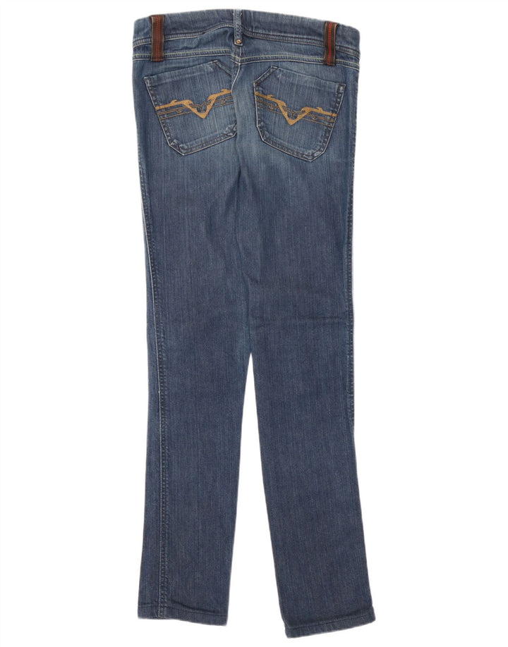Diesel Damen Slim Jeans W27 L31 Blaue Baumwolle