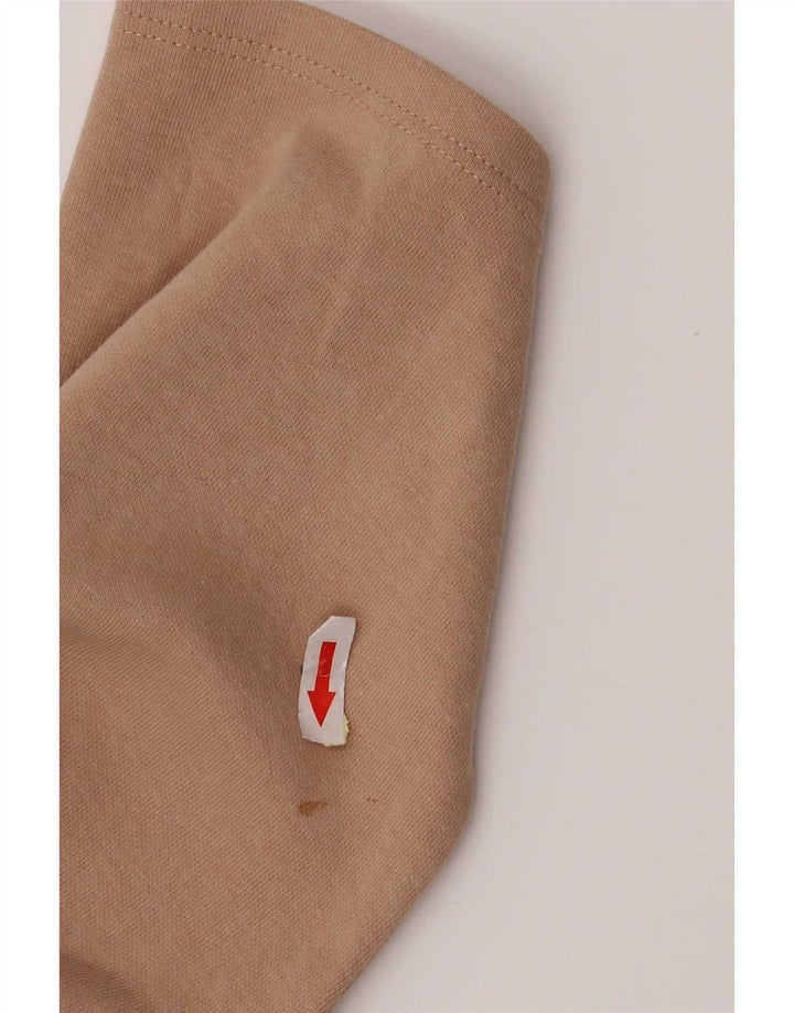 Zara Damen Etuikleid mit 1/2-Ärmeln, Gr. 8, Beige