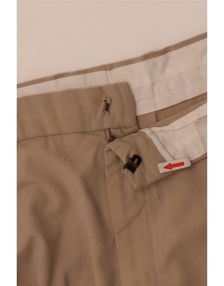 Marks & Spencer Herren-Kurzhose W38 L24 Beige Polyester