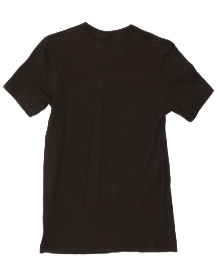 Adidas Herren Grafik T-Shirt Top Small Schwarz Baumwolle