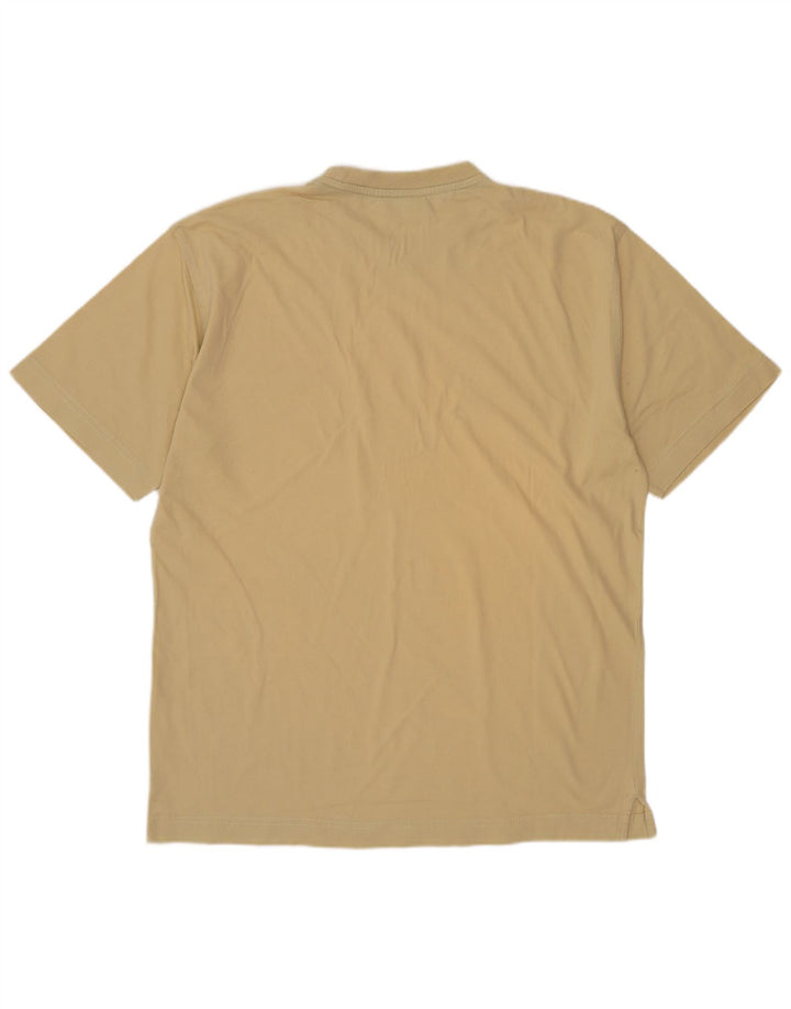 Asics Herren T-Shirt Top mittelgelbe Baumwolle