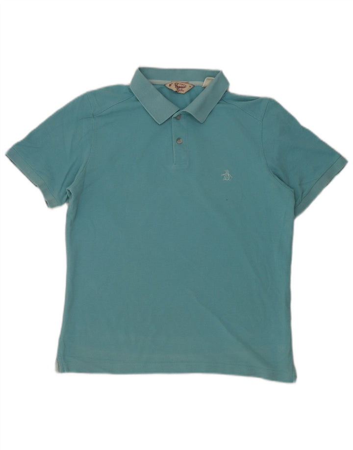PENGUIN Herren Poloshirt Medium Türkis