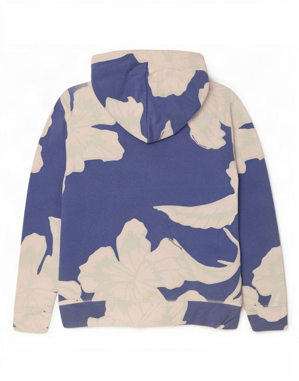 Tommy Hilfiger Herren-Kapuzenpullover mit Grafik, XL, blau, geblümt, Baumwolle
