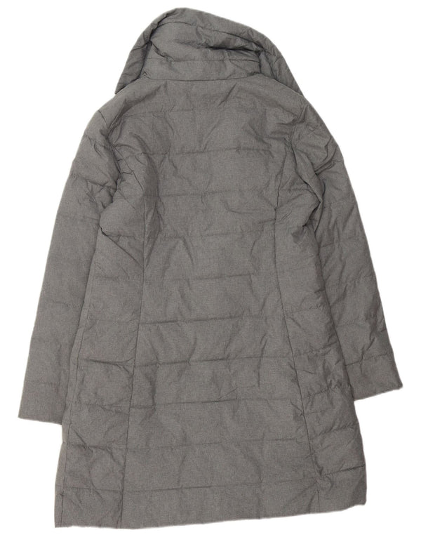 Rifle Womens Wattierter Mantel UK 14 Mittelgrau meliert