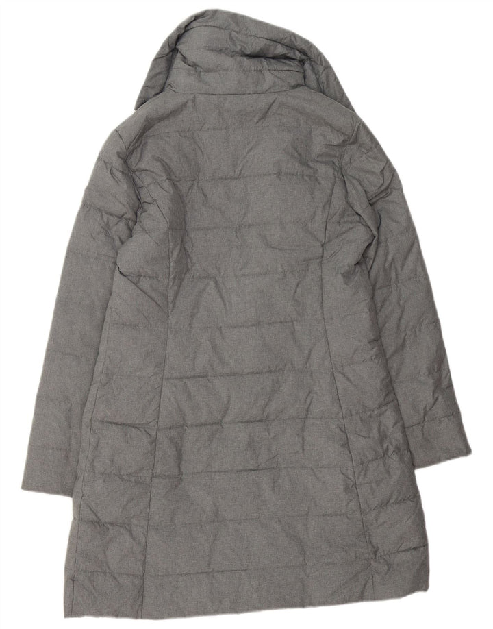 Rifle Womens Wattierter Mantel UK 14 Mittelgrau meliert