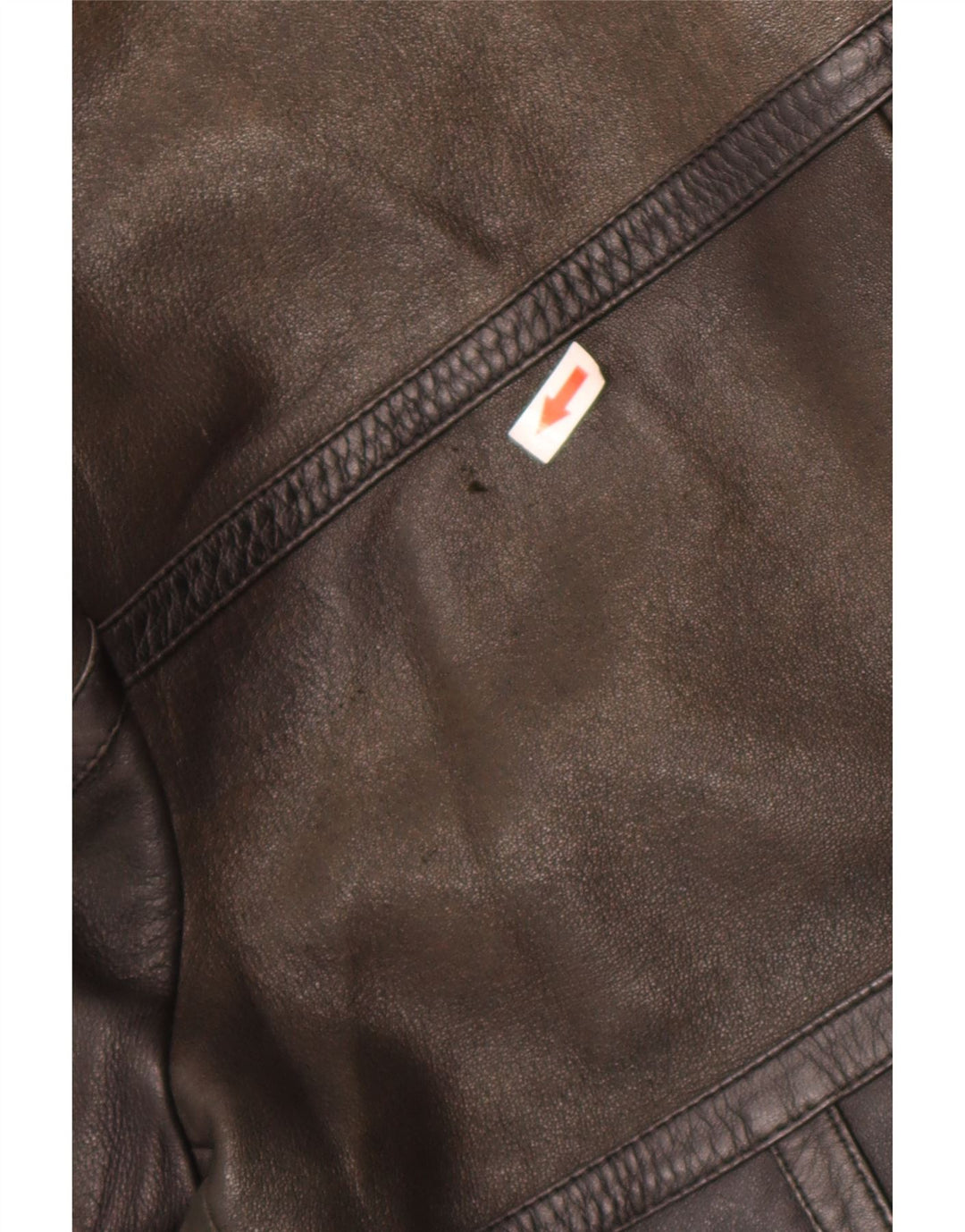 Vintage Herren Lederjacke UK 36 Small Brown