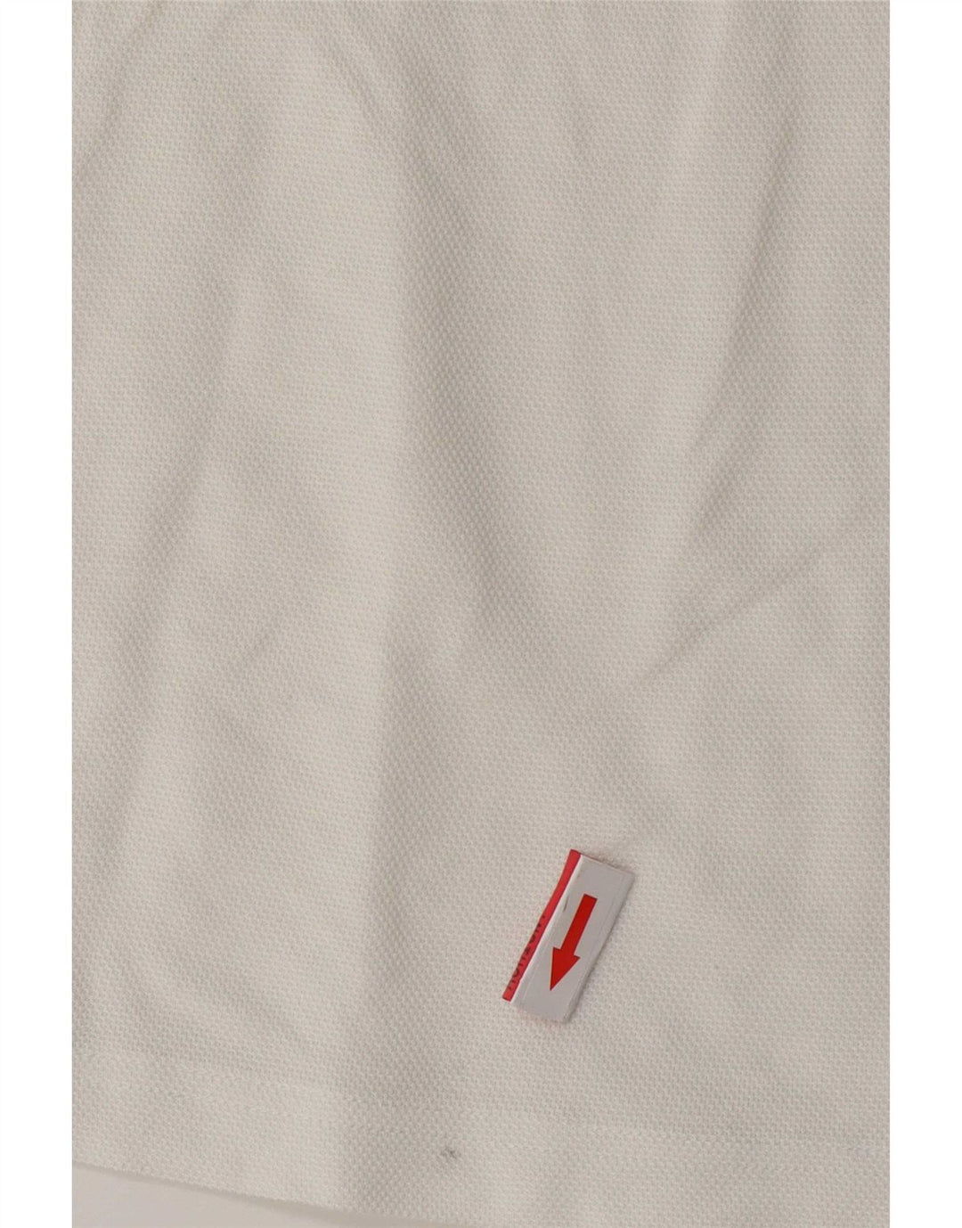 Hugo Boss Herren-Poloshirt aus mittelweißer Colourblock-Baumwolle