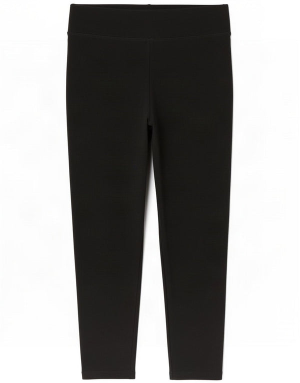 Marks & Spencer Damen Capri-Leggings UK 10 Small Black Cotton