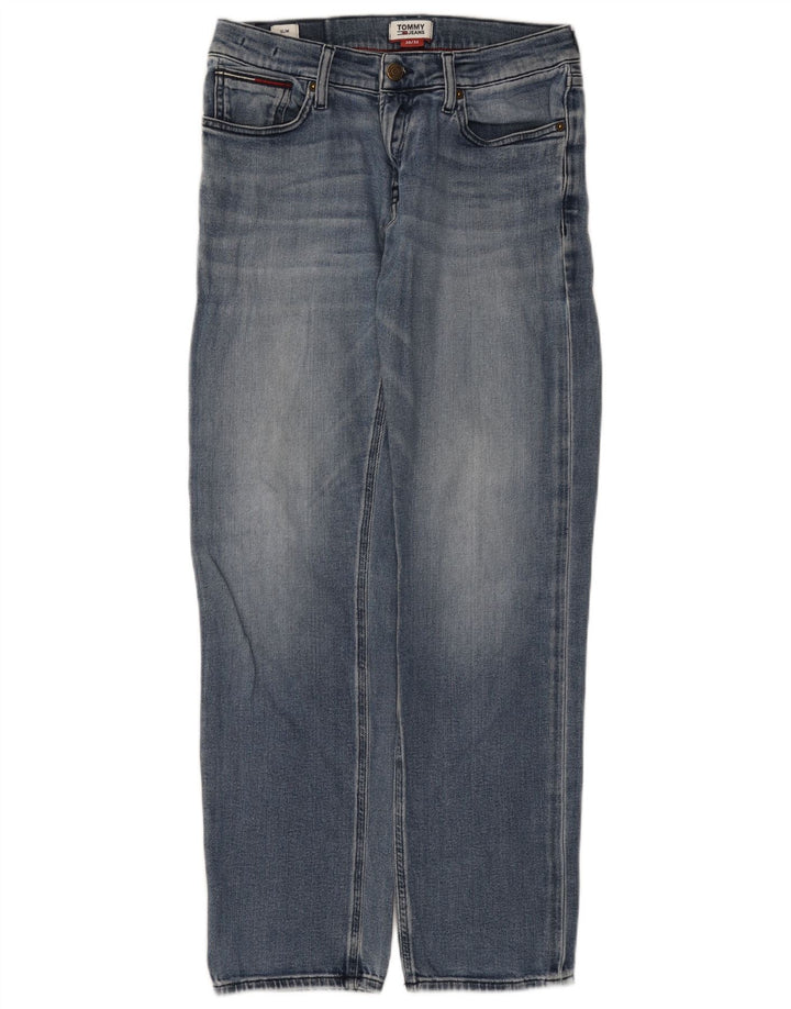 Tommy Hilfiger Herren Slim Jeans W30 L32 Blaue Baumwolle
